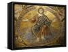 Mosaics Depicting the Final Judgement, Baptistery, Duomo Florence, Tuscany, Italy, Europe-Godong-Framed Stretched Canvas