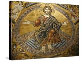 Mosaics Depicting the Final Judgement, Baptistery, Duomo Florence, Tuscany, Italy, Europe-Godong-Stretched Canvas