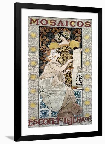 Mosaics Escofet, Tejera and Co., 1902-Alejandro De Riquer-Framed Giclee Print