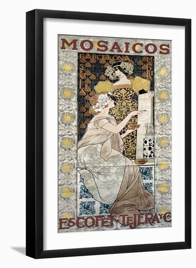 Mosaics Escofet, Tejera and Co., 1902-Alejandro De Riquer-Framed Giclee Print