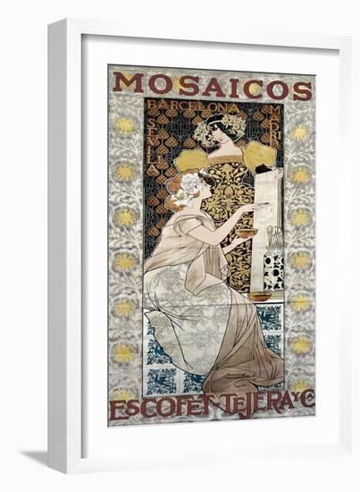 Mosaics Escofet, Tejera and Co., 1902-Alejandro De Riquer-Framed Giclee Print