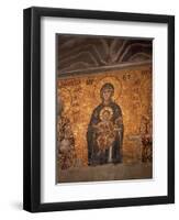 Mosaics in the Hagia Sophia, Originally a Church, Then a Mosque, Istanbul, Turkey-R H Productions-Framed Photographic Print