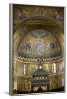 Mosaics Inside the Church of Santa Maria in Trastevere-Stuart Black-Framed Photographic Print