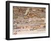 Mosaics Showing Map of Palestine, St. George Orthodox Christian Church, Madaba, Jordan, Middle East-Tondini Nico-Framed Photographic Print