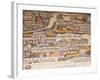 Mosaics Showing Map of Palestine, St. George Orthodox Christian Church, Madaba, Jordan, Middle East-Tondini Nico-Framed Photographic Print