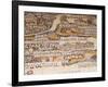 Mosaics Showing Map of Palestine, St. George Orthodox Christian Church, Madaba, Jordan, Middle East-Tondini Nico-Framed Photographic Print