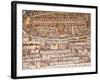 Mosaics Showing Map of Palestine, St. George Orthodox Christian Church, Madaba, Jordan, Middle East-Tondini Nico-Framed Photographic Print