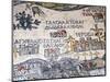 Mosaics Showing Map of Palestine, St. George Orthodox Christian Church, Madaba, Jordan, Middle East-Tondini Nico-Mounted Photographic Print