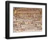 Mosaics Showing Map of Palestine, St. George Orthodox Christian Church, Madaba, Jordan, Middle East-Tondini Nico-Framed Photographic Print