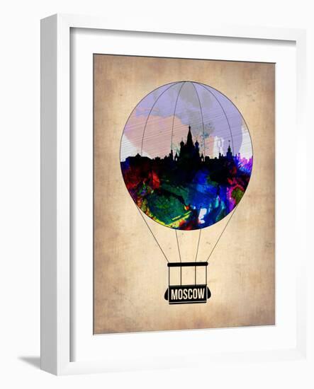 Moscow Air Balloon-NaxArt-Framed Art Print