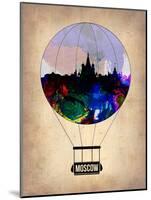 Moscow Air Balloon-NaxArt-Mounted Art Print