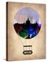Moscow Air Balloon-NaxArt-Stretched Canvas