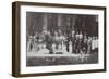 Moscow Art Theatre as the Guest of Ivan Aivazovsky, 1900-null-Framed Giclee Print