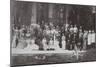 Moscow Art Theatre as the Guest of Ivan Aivazovsky, 1900-null-Mounted Giclee Print