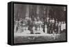 Moscow Art Theatre as the Guest of Ivan Aivazovsky, 1900-null-Framed Stretched Canvas