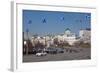 Moscow, Boulevard to the Greater Stone Bridge, Traffic-Catharina Lux-Framed Photographic Print