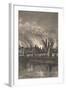 Moscow Burning during Napoleonic War-null-Framed Giclee Print