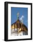 Moscow, Cathedral of Christ the Saviour, Detail, Golden Dome-Catharina Lux-Framed Photographic Print