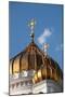 Moscow, Cathedral of Christ the Saviour, Detail, Golden Dome-Catharina Lux-Mounted Photographic Print