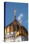 Moscow, Cathedral of Christ the Saviour, Detail, Golden Dome-Catharina Lux-Stretched Canvas