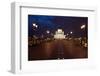 Moscow, Christ the Savior Cathedral, Patriarch's Bridge, in the Evening-Catharina Lux-Framed Photographic Print