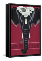 Moscow Circus Ussr-null-Framed Stretched Canvas