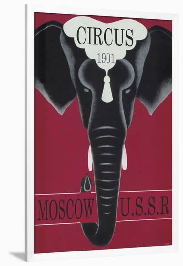 Moscow Circus Ussr-null-Framed Giclee Print