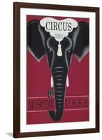 Moscow Circus Ussr-null-Framed Giclee Print