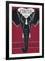 Moscow Circus Ussr-null-Framed Giclee Print