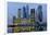 Moscow City skyscrapers, Moscow, Russia, Europe-Miles Ertman-Framed Photographic Print