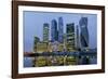 Moscow City skyscrapers, Moscow, Russia, Europe-Miles Ertman-Framed Photographic Print