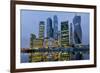 Moscow City skyscrapers, Moscow, Russia, Europe-Miles Ertman-Framed Photographic Print