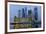 Moscow City skyscrapers, Moscow, Russia, Europe-Miles Ertman-Framed Photographic Print