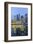 Moscow City skyscrapers, Moscow, Russia, Europe-Miles Ertman-Framed Photographic Print