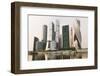 Moscow City skyscrapers, Moscow, Russia, Europe-Miles Ertman-Framed Photographic Print