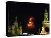 Moscow Commemorates the 61st Anniversary of the Defeat of Nazi Germany with Fireworks-null-Stretched Canvas