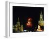 Moscow Commemorates the 61st Anniversary of the Defeat of Nazi Germany with Fireworks-null-Framed Photographic Print