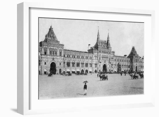 Moscow department store late 19th early 20th century-Vasili Vasilievich Vereshchagin-Framed Giclee Print