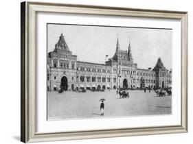 Moscow department store late 19th early 20th century-Vasili Vasilievich Vereshchagin-Framed Giclee Print