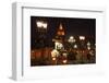 Moscow, Evening Lighting in Front of the Cathedral of Christ the Saviour, at Night-Catharina Lux-Framed Photographic Print