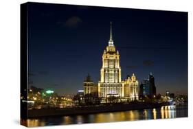 Moscow, Hotel Ukraine ( Radisson Royal )-Iva Afonskaya-Stretched Canvas