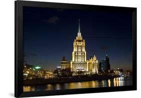 Moscow, Hotel Ukraine ( Radisson Royal )-Iva Afonskaya-Framed Photographic Print