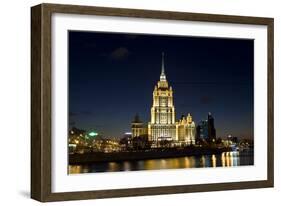 Moscow, Hotel Ukraine ( Radisson Royal )-Iva Afonskaya-Framed Photographic Print