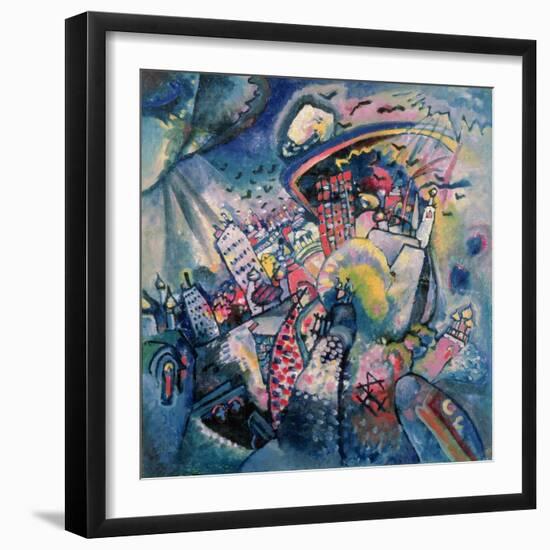 Moscow I, 1916-Wassily Kandinsky-Framed Giclee Print