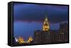 Moscow in Russia-Jon Hicks-Framed Stretched Canvas