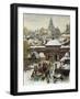 Moscow in the 17th Century, End of 19th - Early 20th Century-Appolinari Mikhaylovich Vasnetsov-Framed Giclee Print