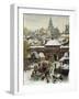 Moscow in the 17th Century, End of 19th - Early 20th Century-Appolinari Mikhaylovich Vasnetsov-Framed Giclee Print
