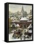 Moscow in the 17th Century, End of 19th - Early 20th Century-Appolinari Mikhaylovich Vasnetsov-Framed Stretched Canvas