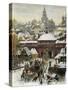 Moscow in the 17th Century, End of 19th - Early 20th Century-Appolinari Mikhaylovich Vasnetsov-Stretched Canvas