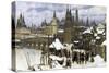 Moscow in the 17th Century. the All Saints' Bridge, 1901-Apollinary Vasnetsov-Stretched Canvas